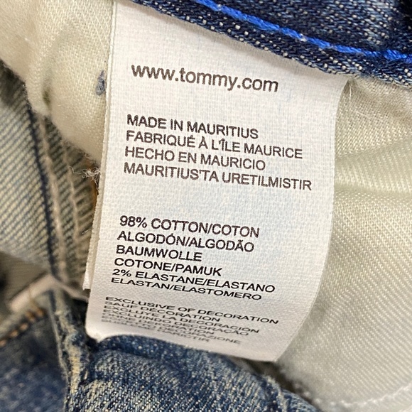 🌟LAST CHANCE 🌟 Tommy Hilfiger Boot Cut Mid Rise Denim Blue Jeans - Picture 6 of 6